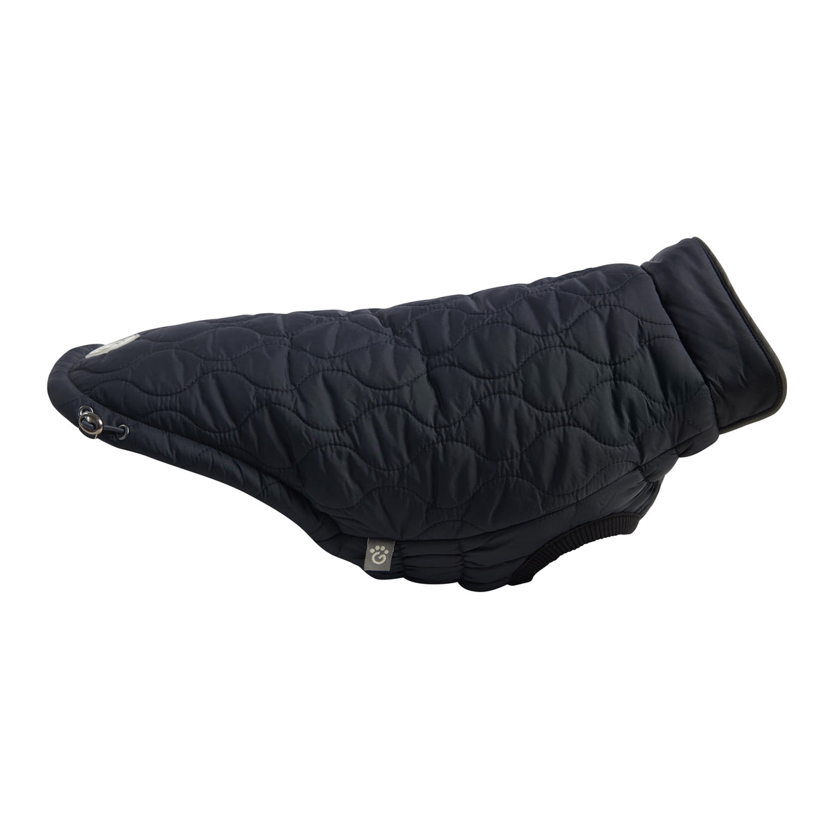 Reversible Chalet Jacket - Black/Aqua premium pet product