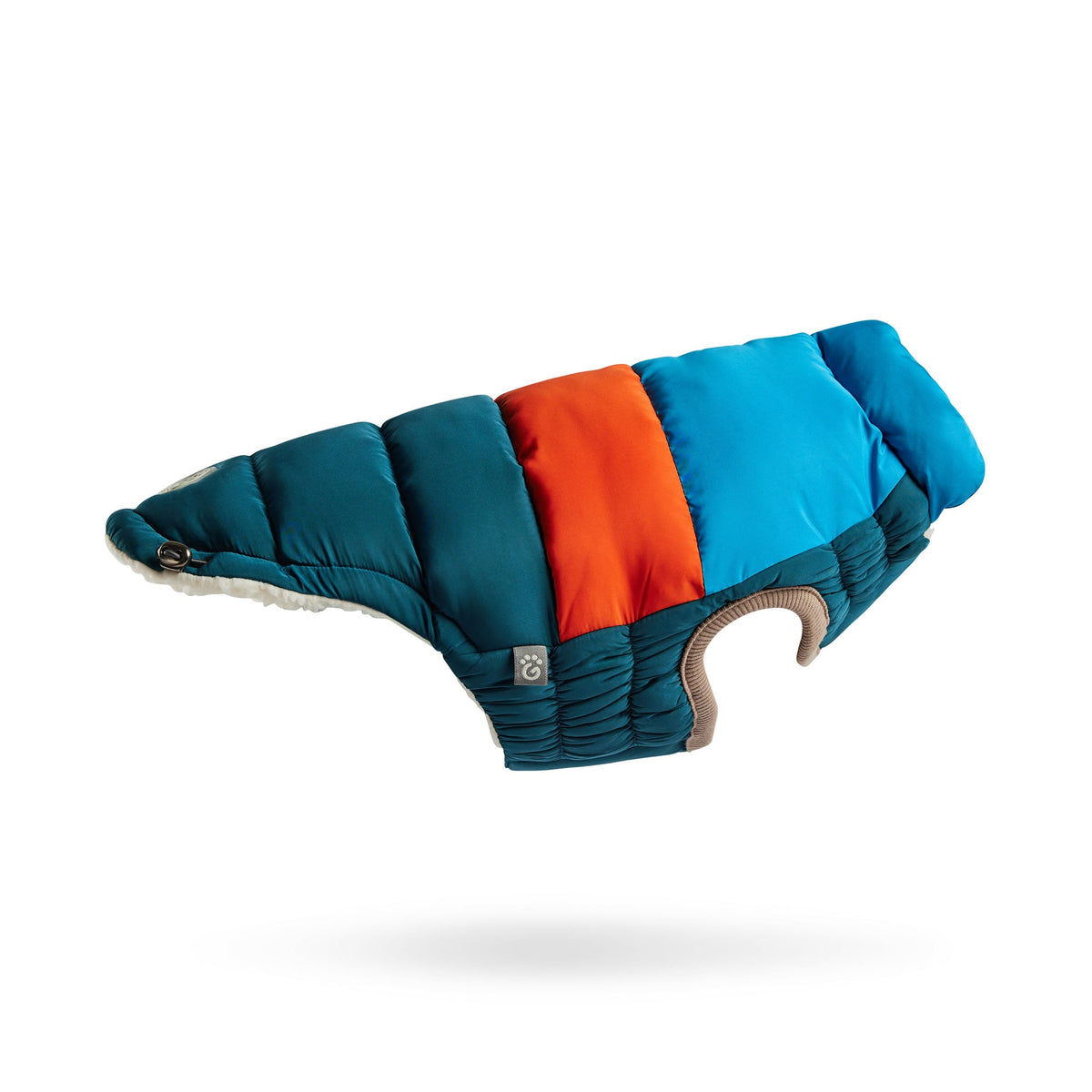 Color Block Puffer premium pet product
