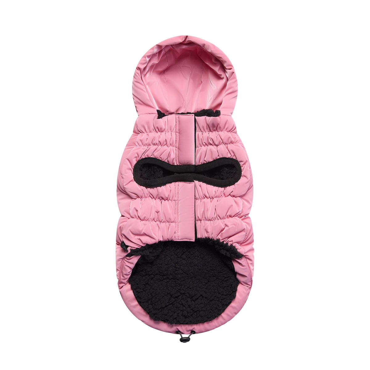 GF Pet Storm Glide Elasto Fit Dog Parka in Pinkhaze