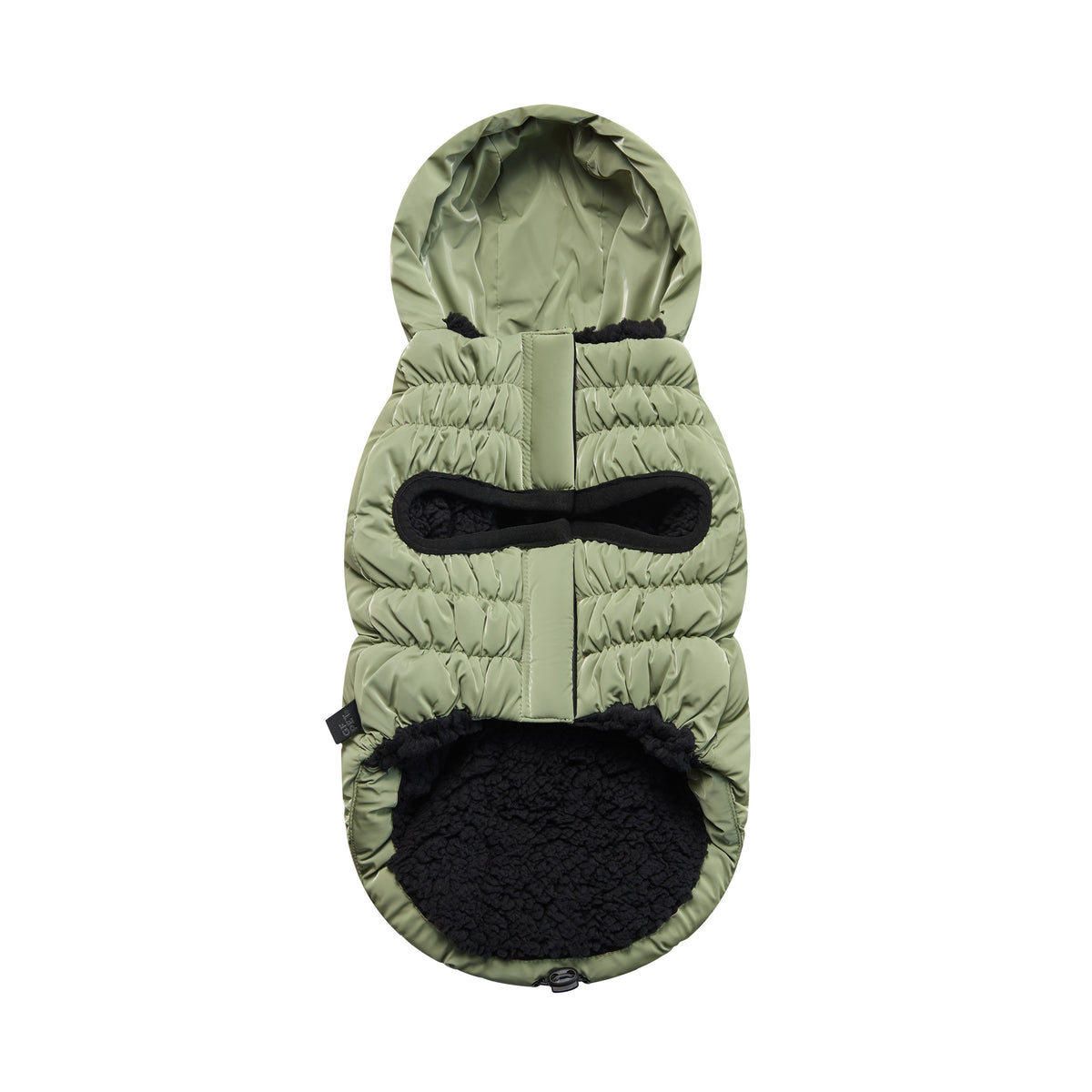 GF Pet Storm Glide Elasto Fit Dog Parka in Shadowmoss