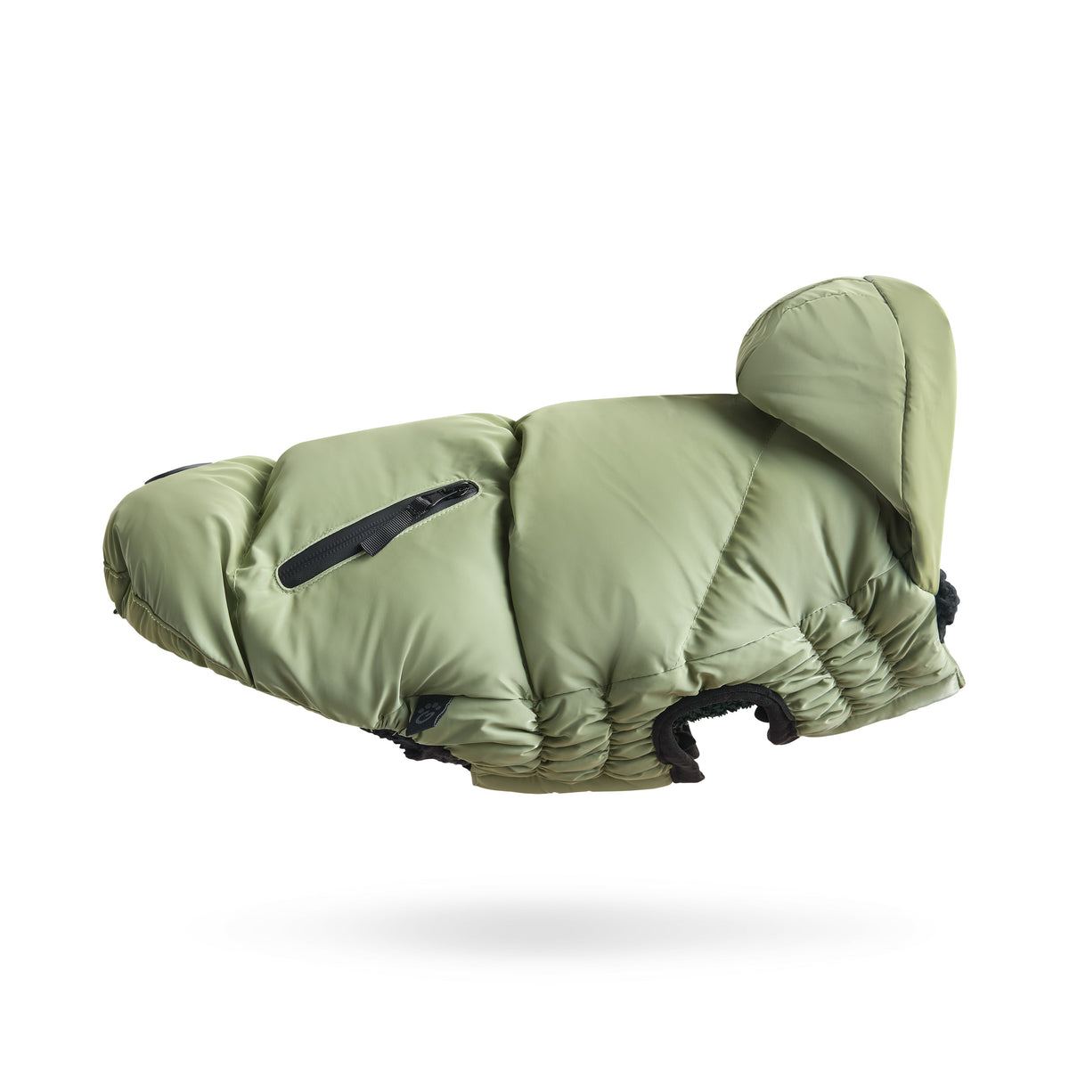 GF Pet Storm Glide Elasto Fit Dog Parka in Shadowmoss