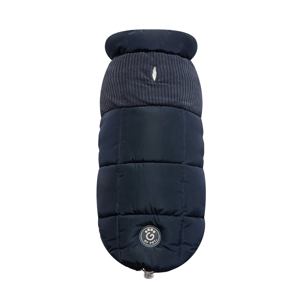 GF Pet Cold Mountain Elasto Fit Dog Puffer in Vintagenavy