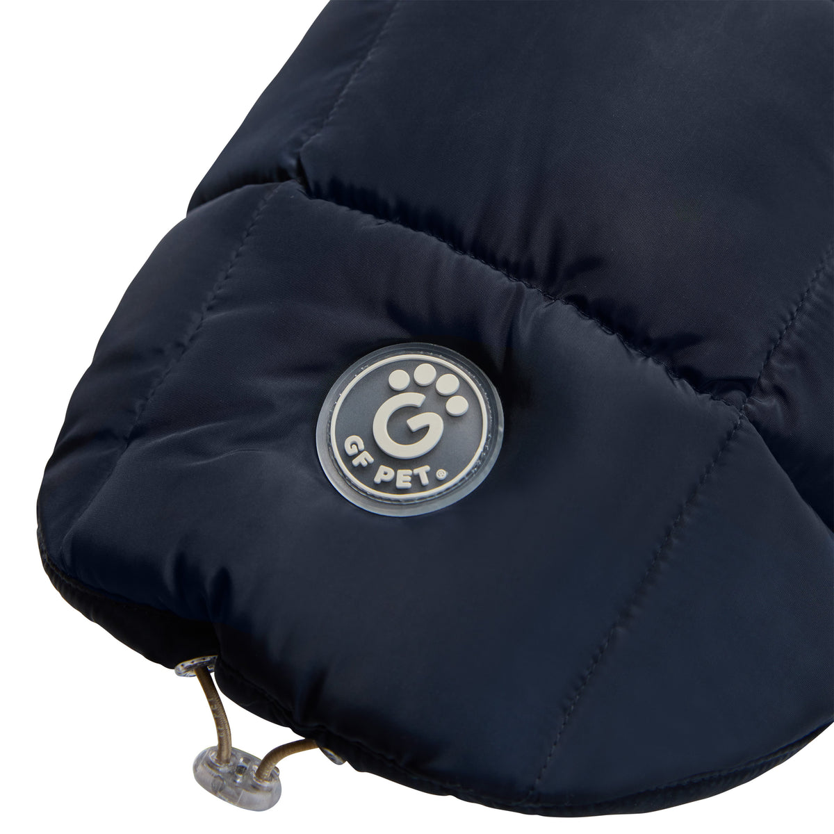 GF Pet Cold Mountain Elasto Fit Dog Puffer in Vintagenavy