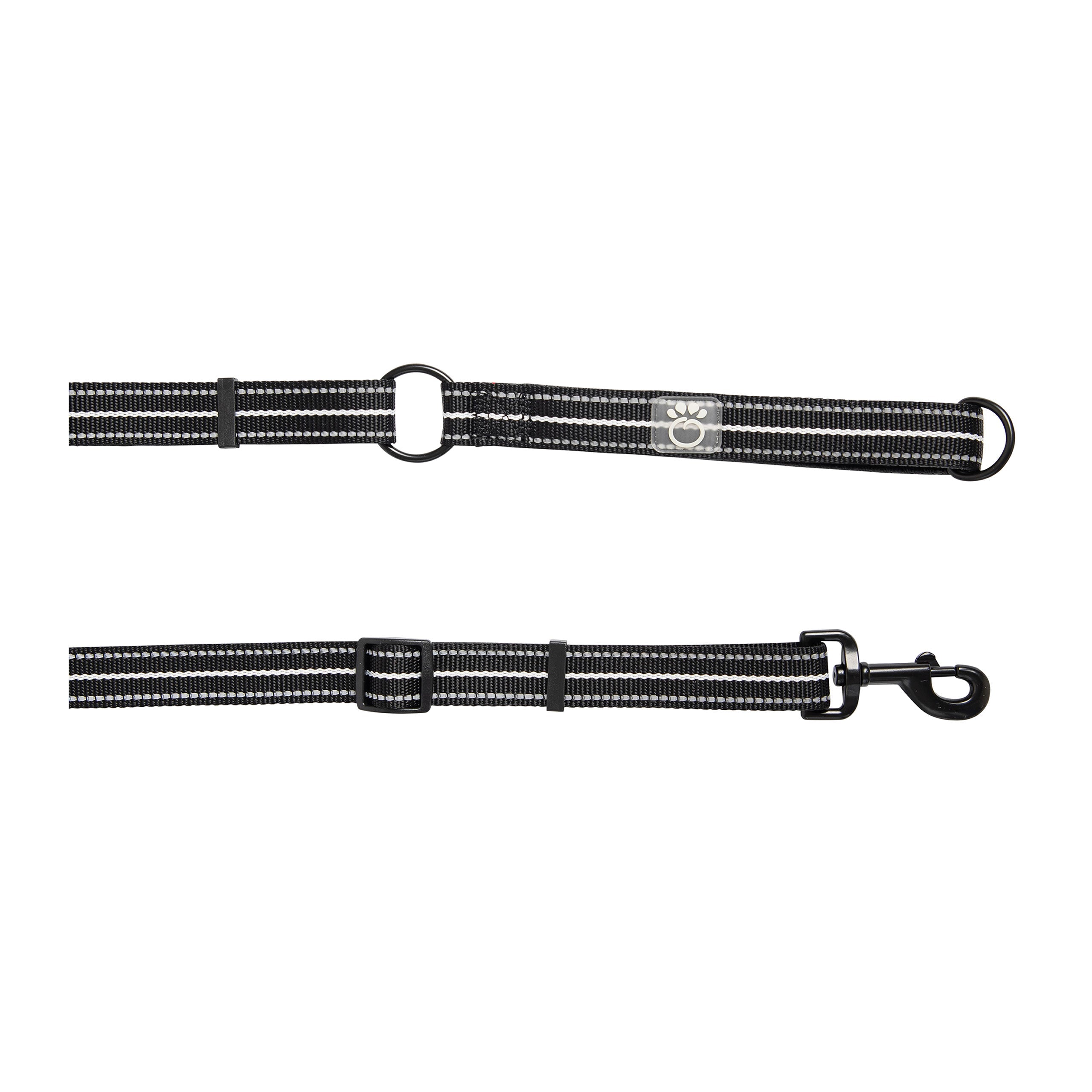 Reflective Leash - EEZY-6 - Black premium pet product