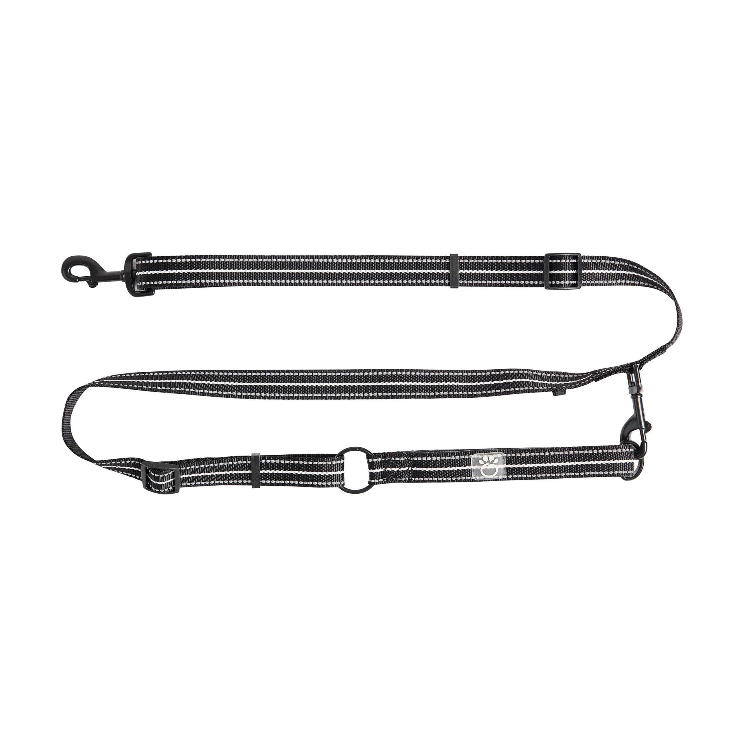 Reflective Leash - EEZY-6 - Black premium pet product