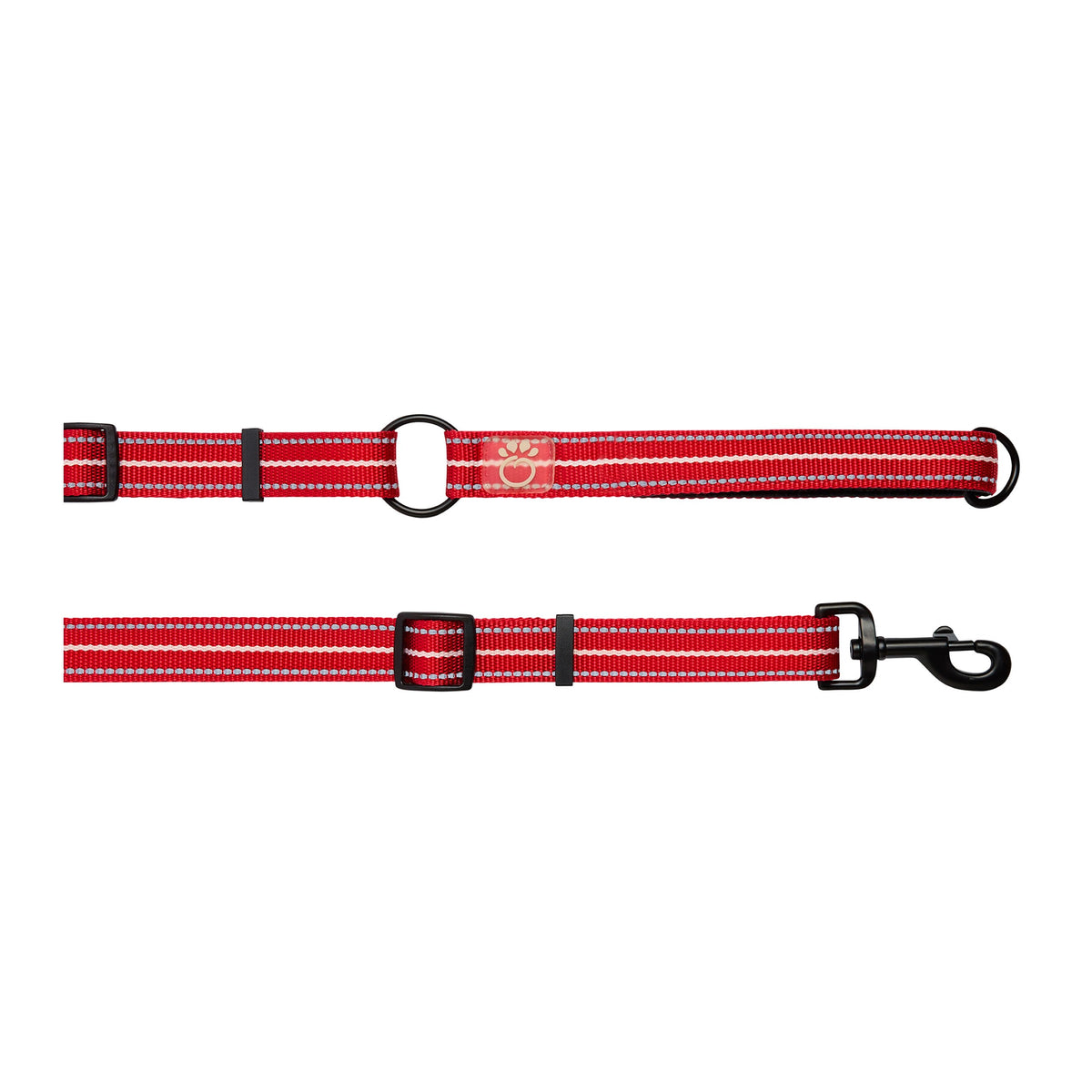 Reflective Leash - EEZY-6 - Red premium pet product