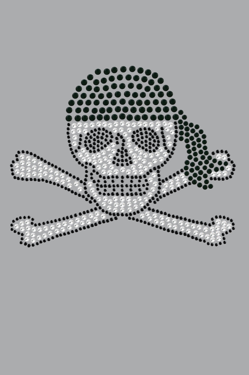 Skull with Black Bandanna - Bandanna