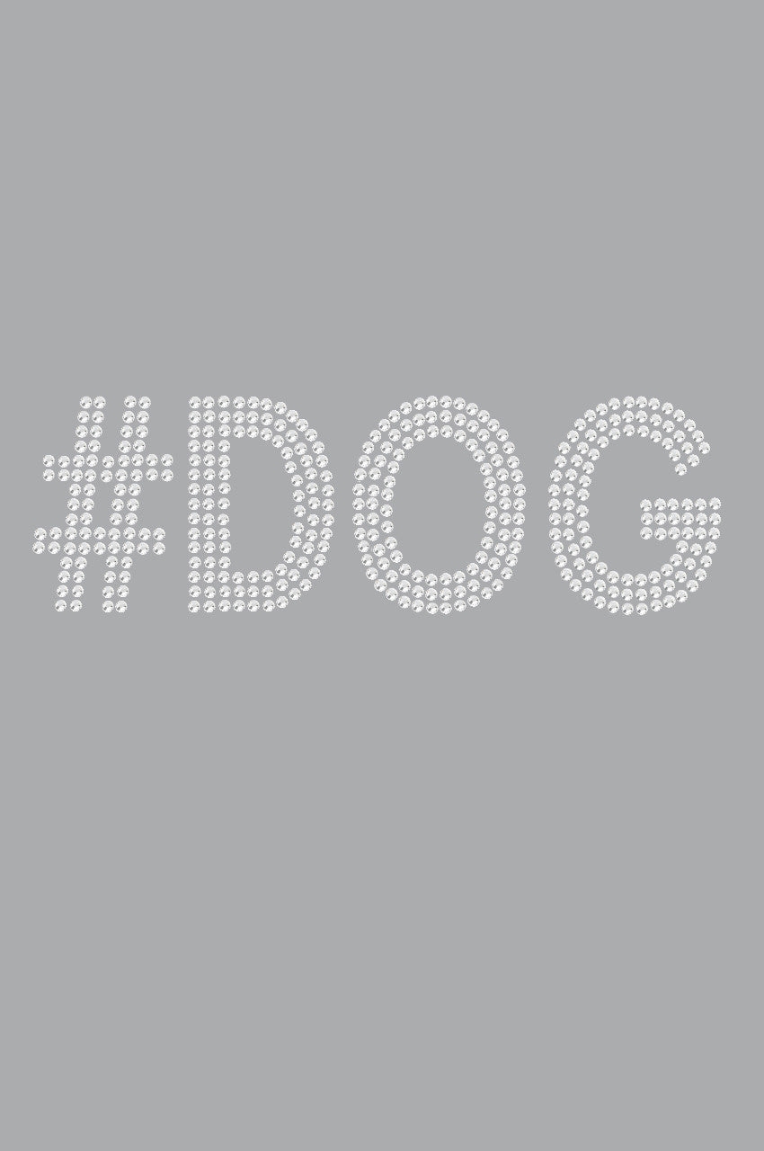 DOG (Rhinestone) - Womens T-shirt