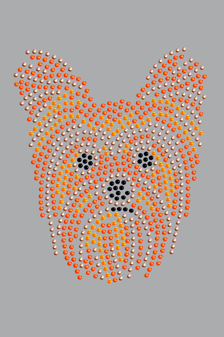 Yorkie Face 2 - bandana