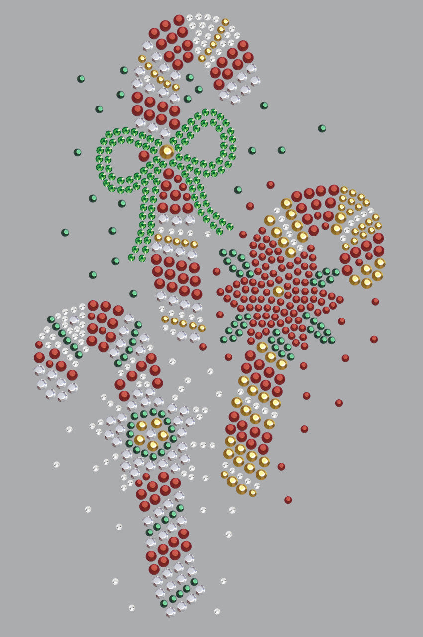 Candy Canes - Womens T-shirt