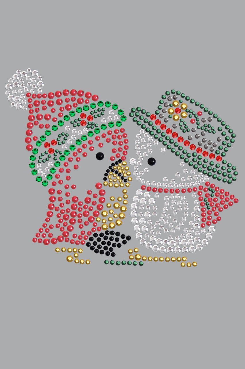 Christmas Birds - Womens T-shirt