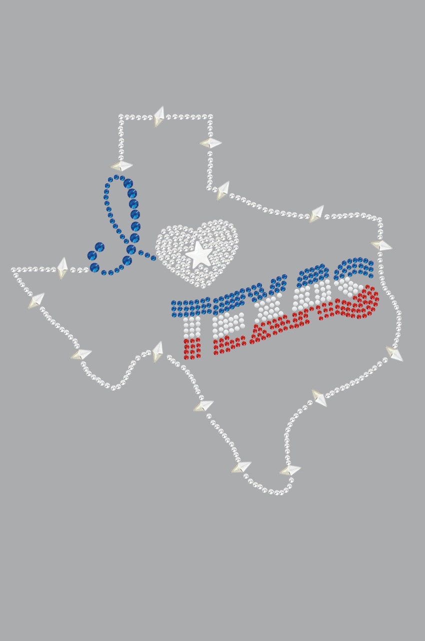 I Love Texas - Womens Tee