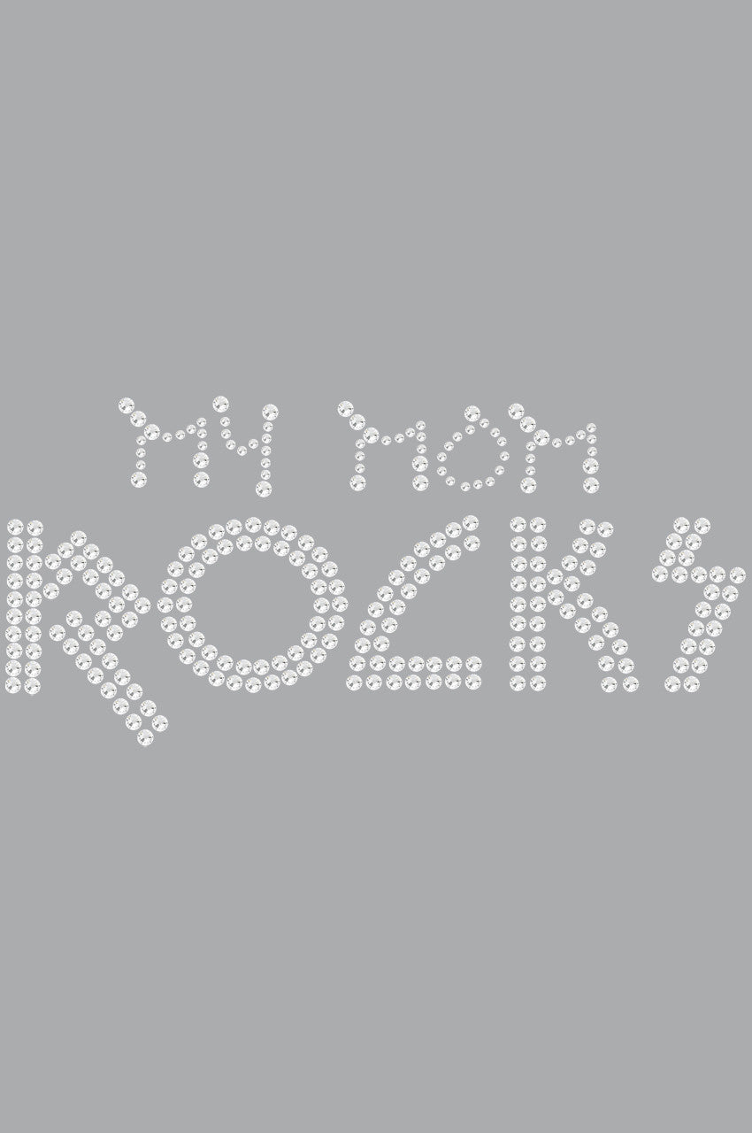 My Mom Rocks - Womens T-shirt