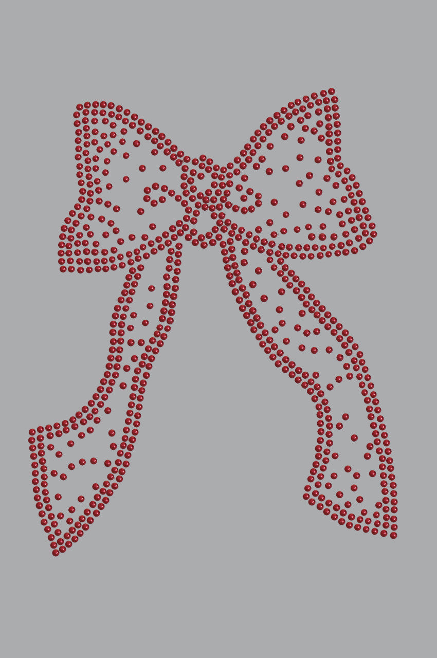 Bow (Red) - Womens T-shirt