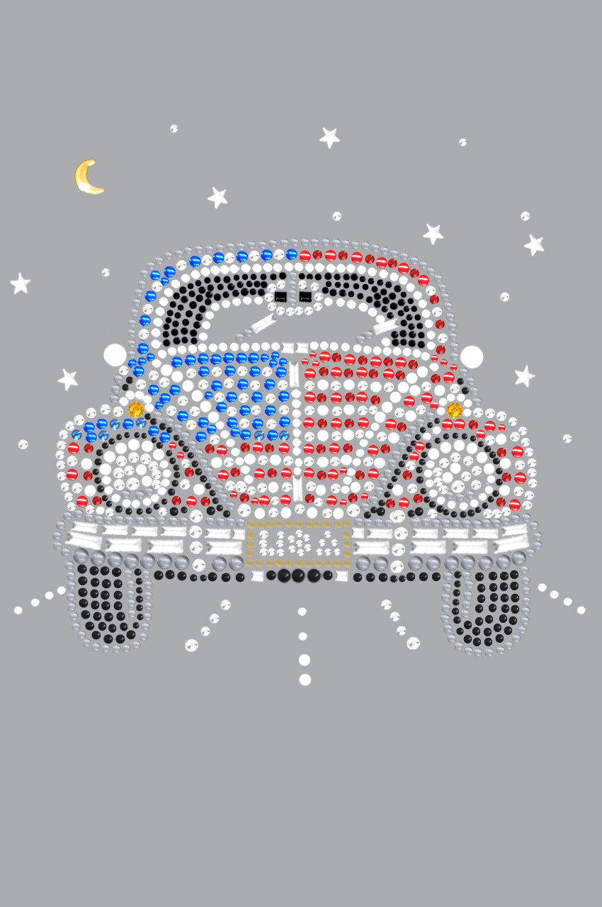 Volkswagon - Red, White, & Blue - Womens T-shirt