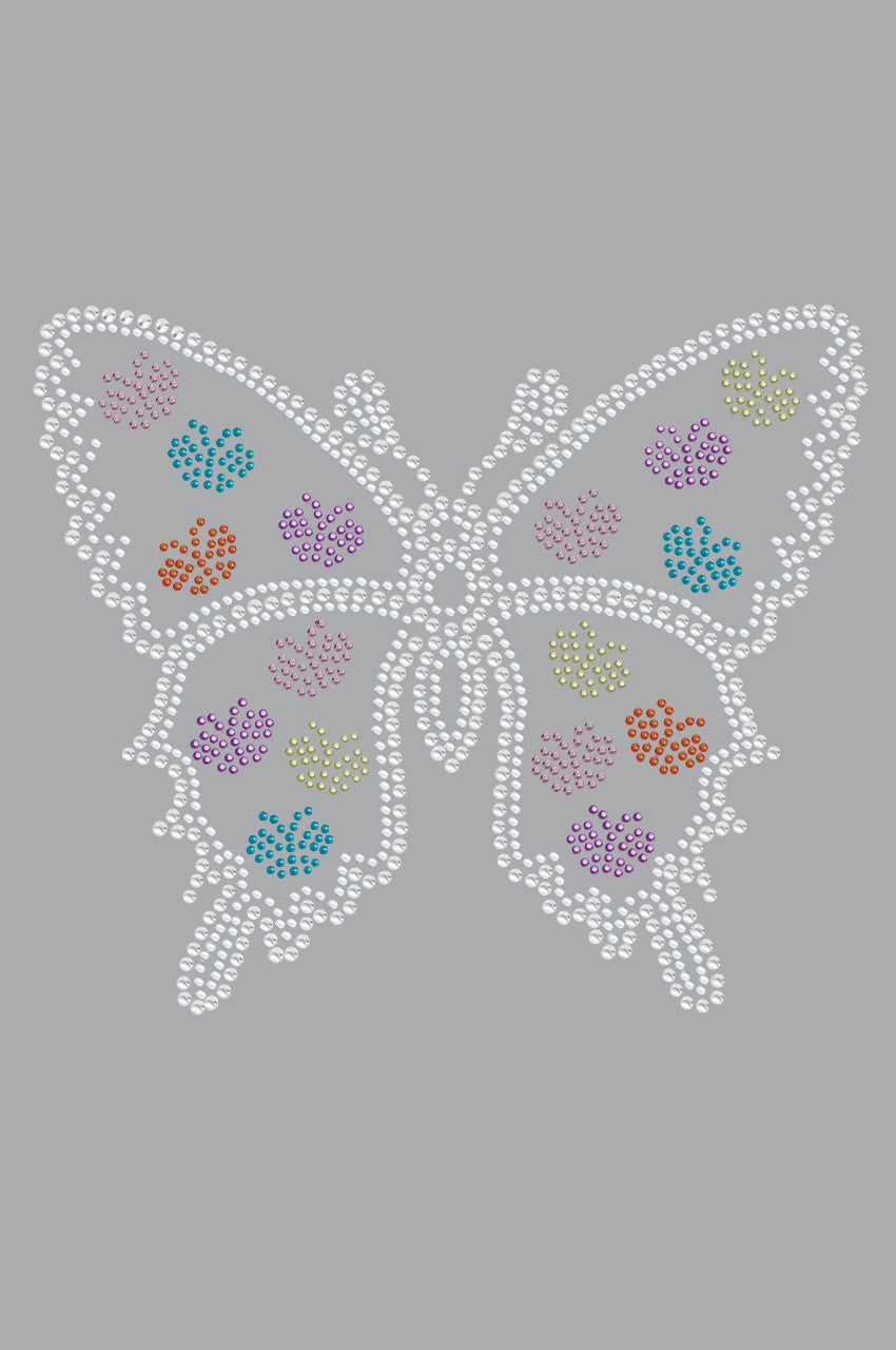 Butterfly with more Butterflies - Womens Tee