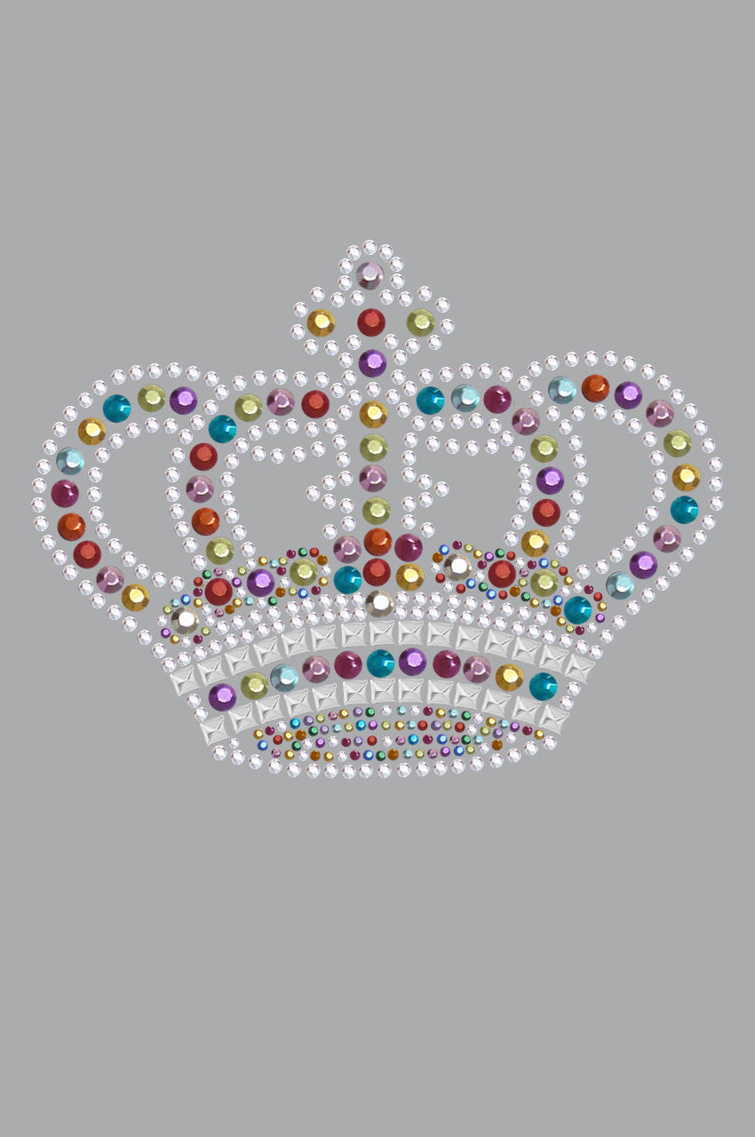 Crown #14 (Multicolored) - Womens T-shirt