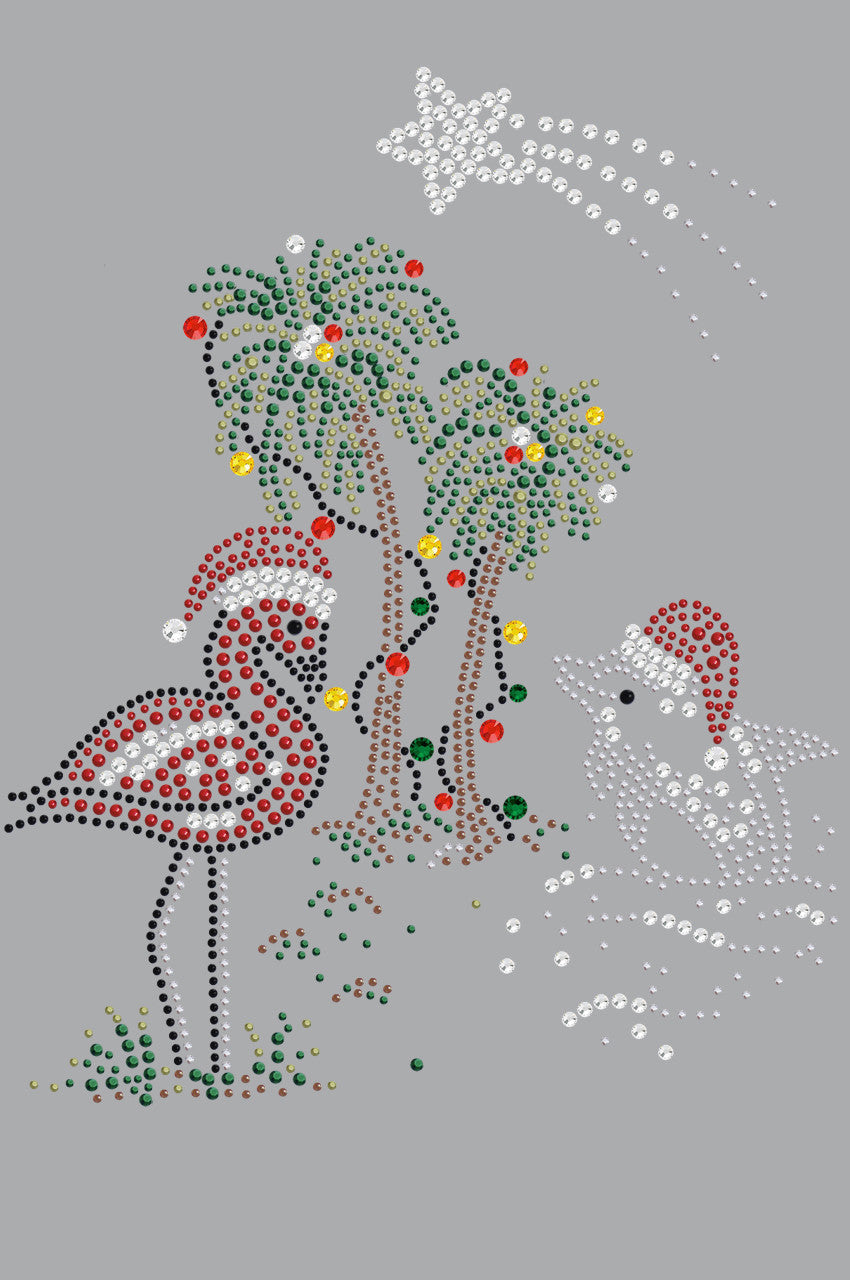 Tropical Christmas - Womens T-shirt