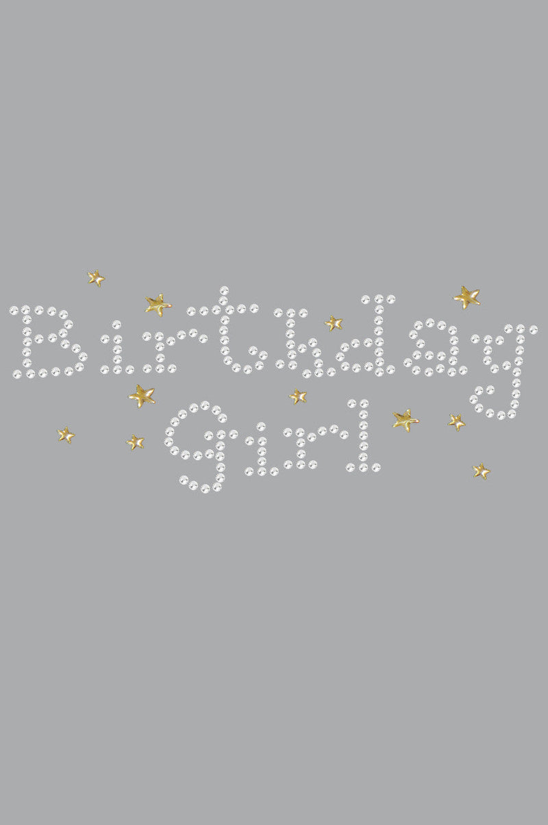 Birthday Girl with Stars - Women's T-shirt