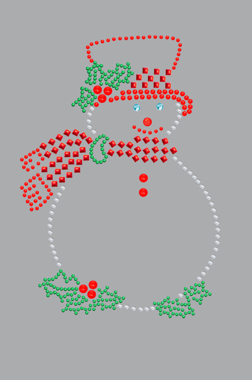 Snowman Outline - Bandana
