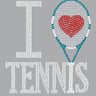 I Love Tennis - Women's Tee