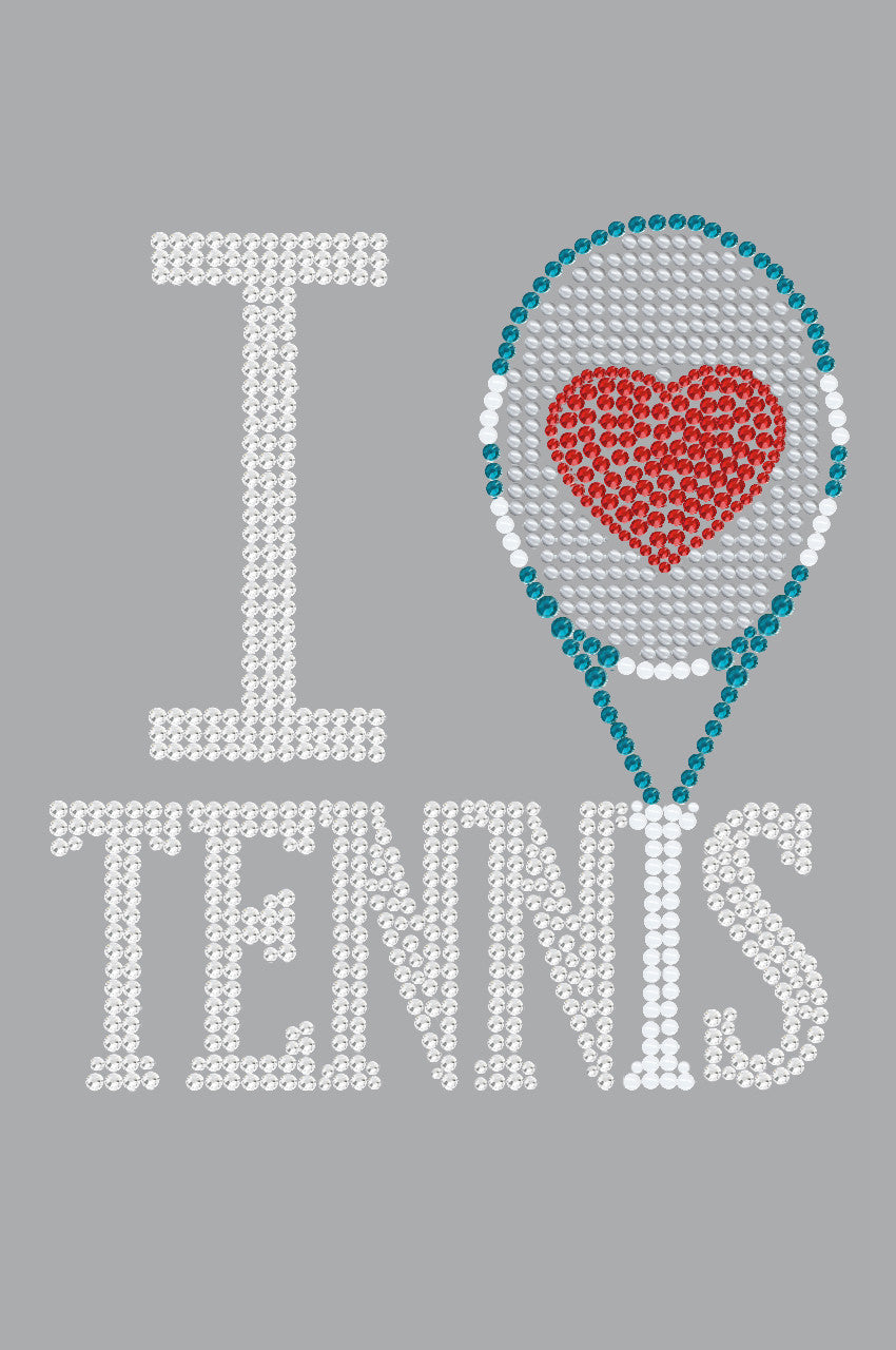 I Love Tennis - Women's Tee