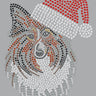 Sheltie Face with Santa Hat - Women's T-shirt