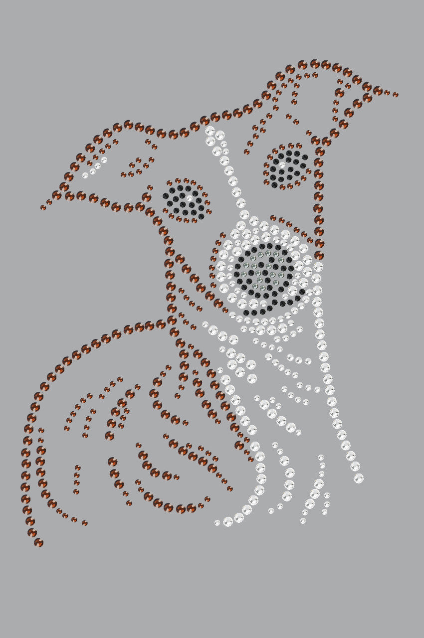 Italian Greyhound Face - bandana