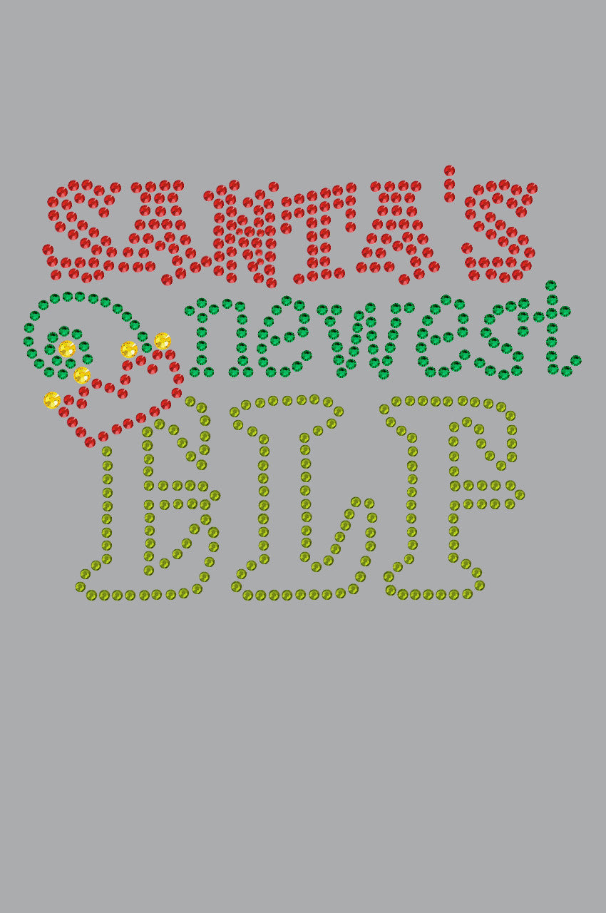 Santas Newest Elf - Womens T-shirt