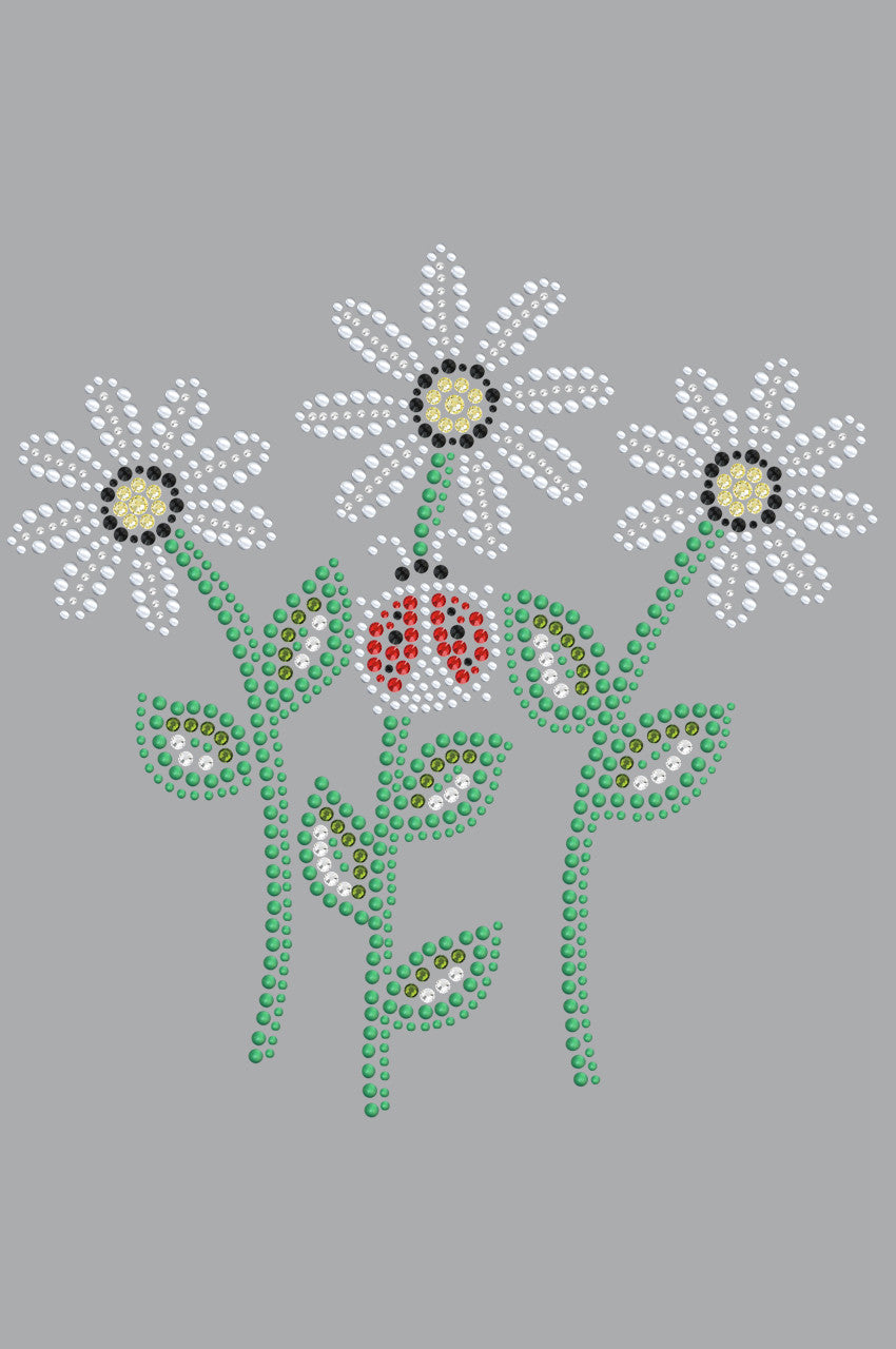 Daisies with Lady Bugs - Custom Tutu