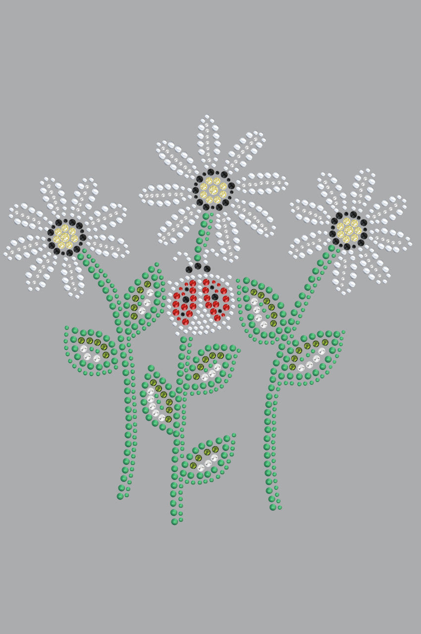 Daisies with Lady Bugs - Custom Tutu