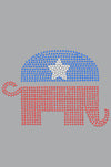 Patriotic Elephant - Women's T-shirt