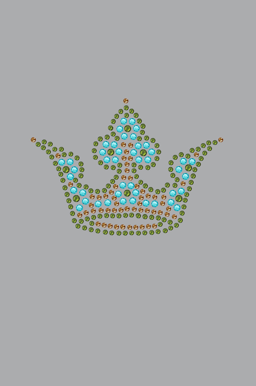 Crown 3 (Lime, Turquoise, & Brown) - Bndana