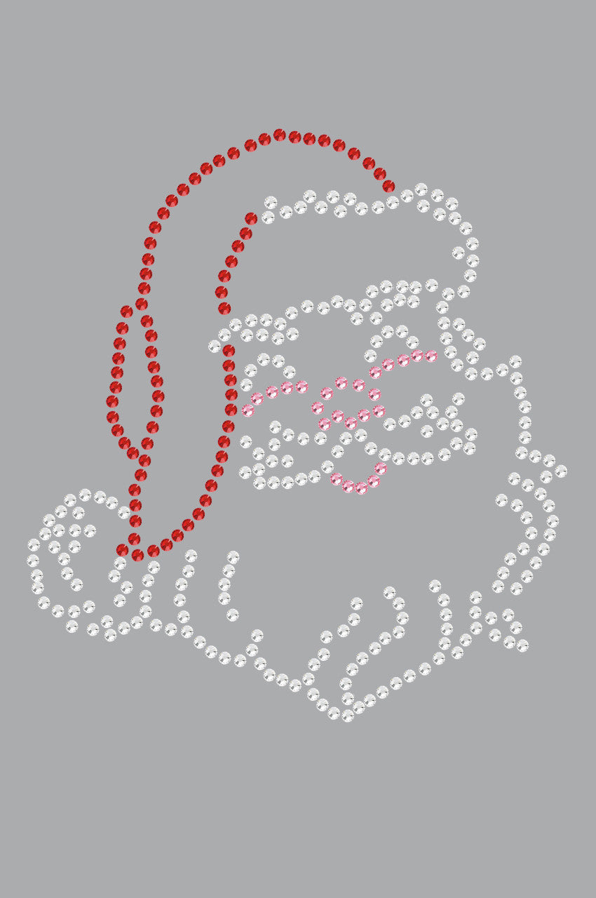 Santa Face Small - Womens T-shirt