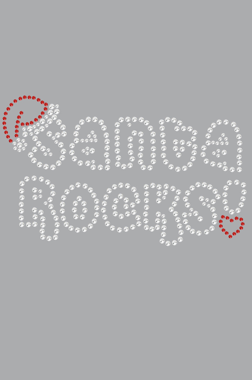 Santa Rocks - Womens T-shirt