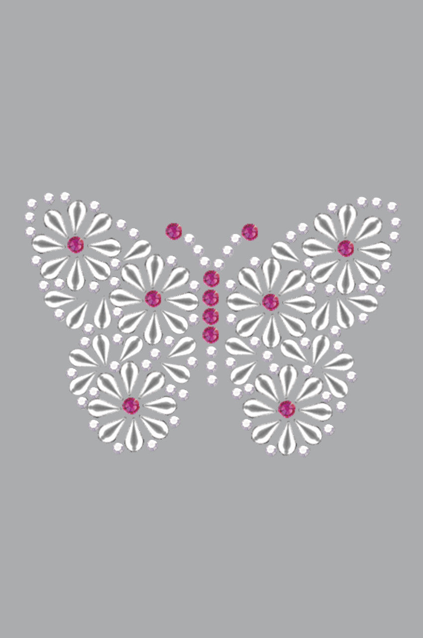 Silver Nailhead Butterfly - Bandannas