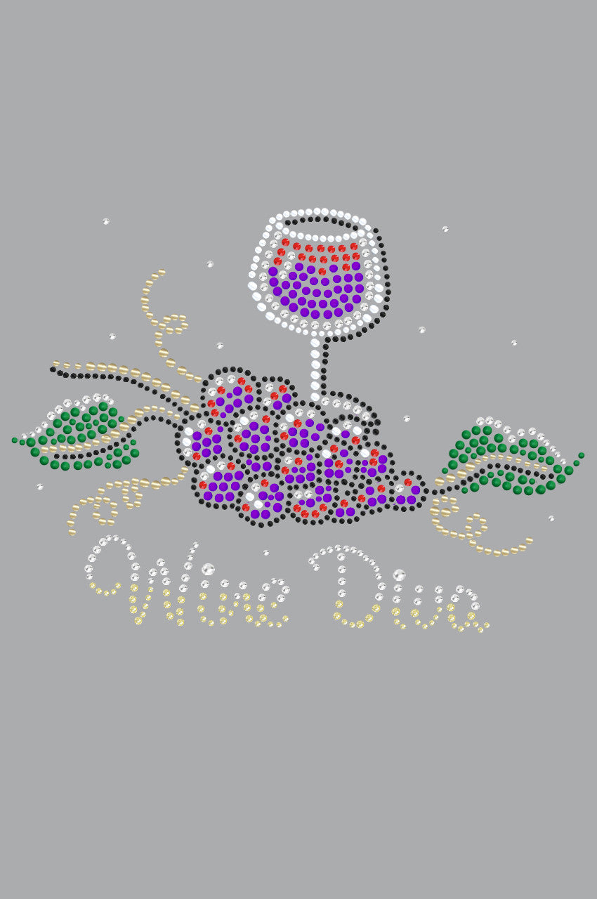 Wine Diva 2 - Womens T-shirt