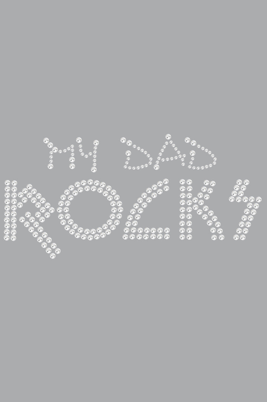My Dad Rocks - Womens T-shirt