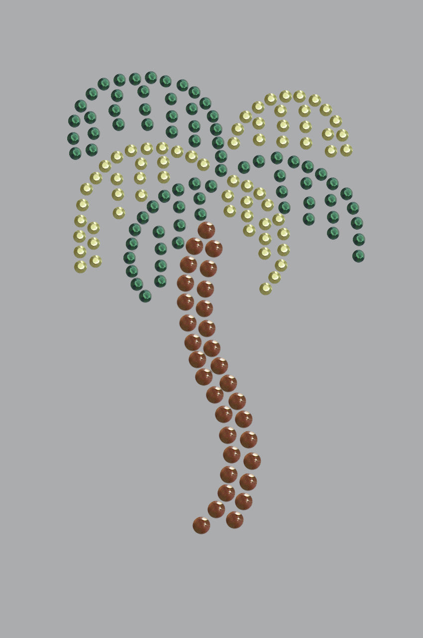 Palm Tree (Rhinestuds) - Bandanna