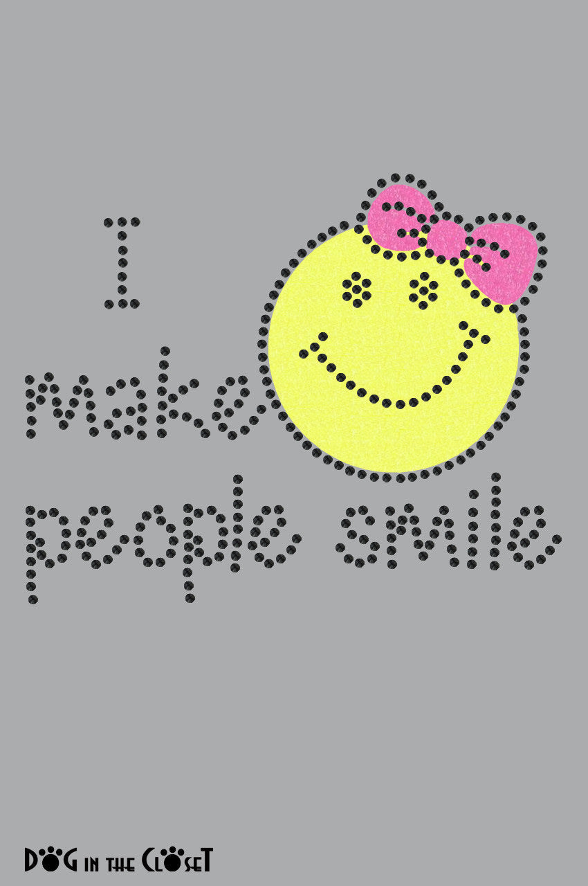 I Make People Smile (Girl) - Womens Shirt