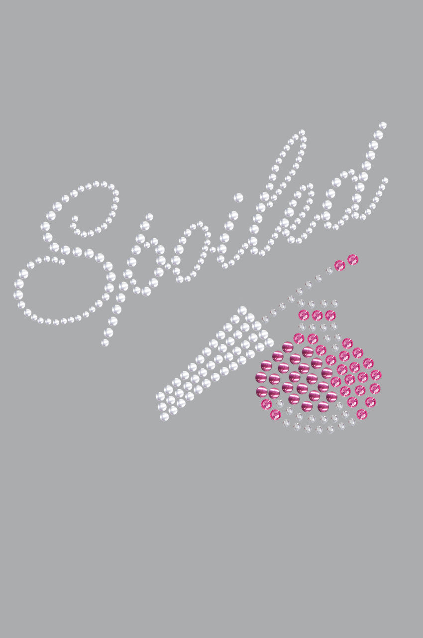 Spoiled with Austrian crystal Nail Polish - Womens T-shirt