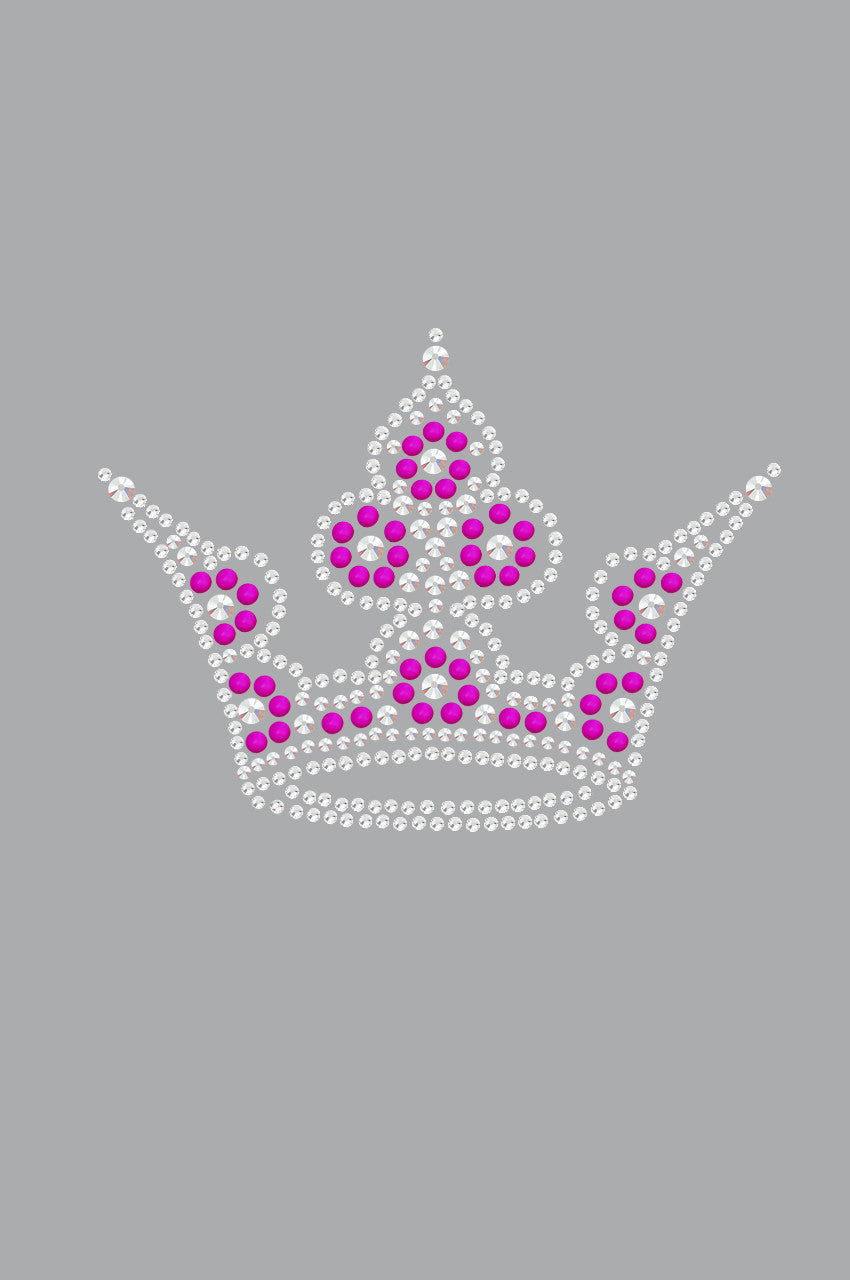 Crown 6 (Pink, & AB) - Womens T-shirt