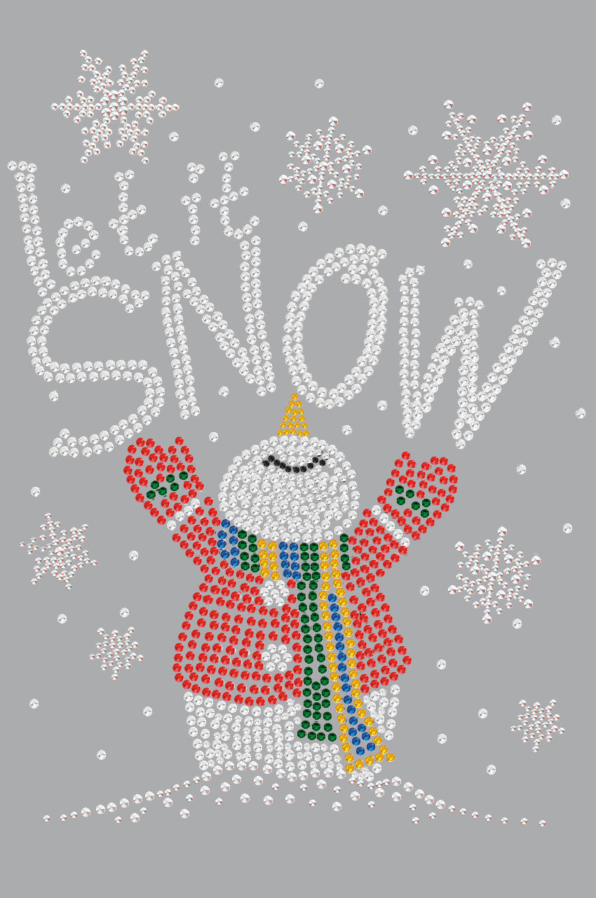 Let it Snow Snowman - Womens Tee