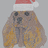 Cocker Spaniel with Santa Hat - Women's T-shirt