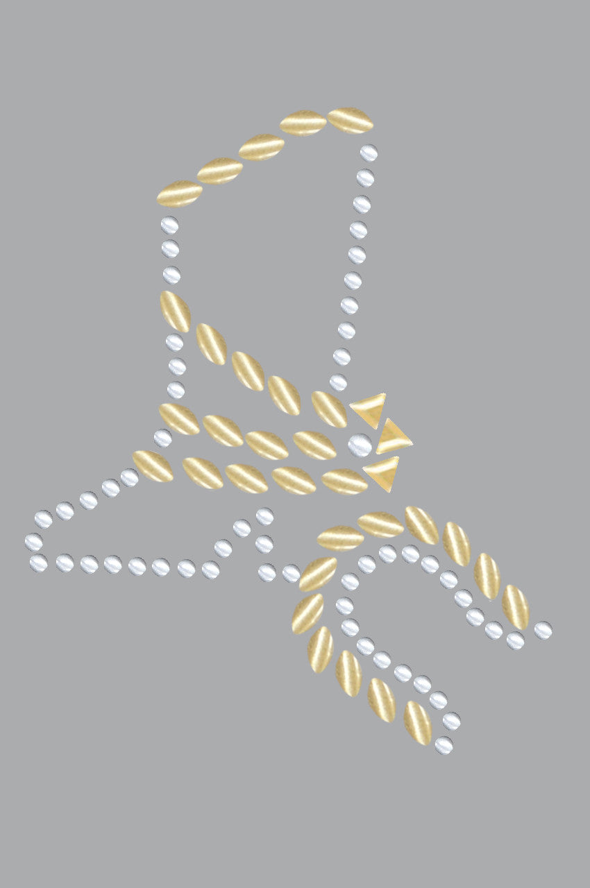 Boot (Gold & Silver) - Women's T-shirt