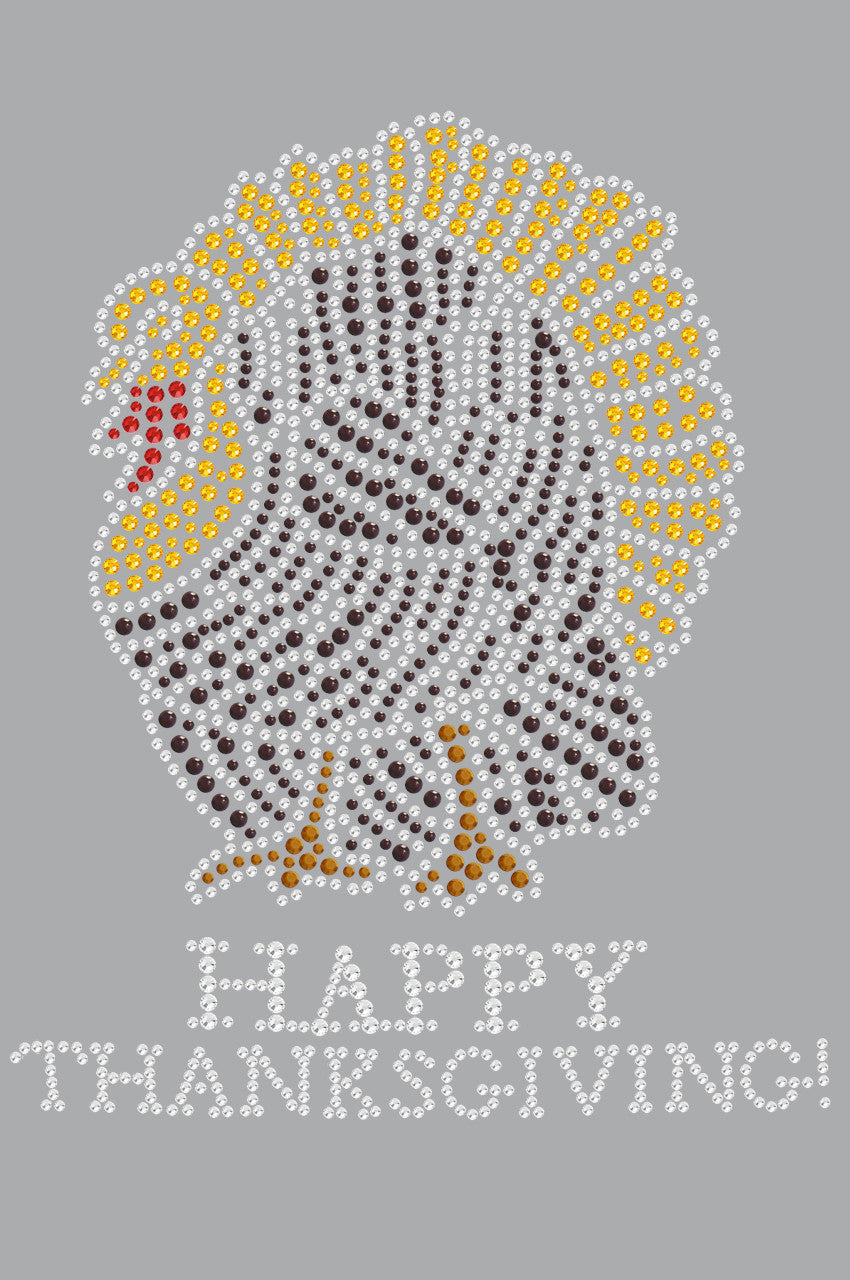 Happy Thanksgiving Turkey 1- Women's T-shirt