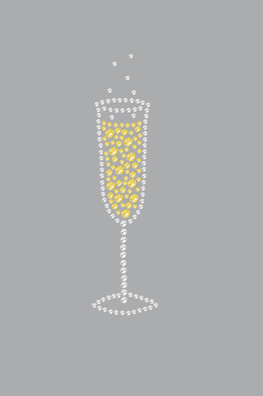 Champagne Flute - Womens T-shirt