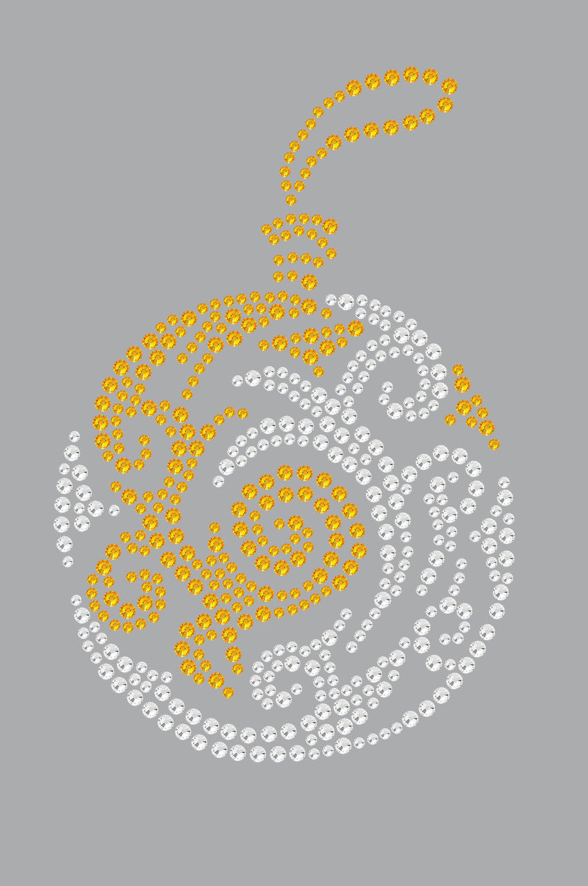 Gold & Silver Christmas Ornament - Bandana