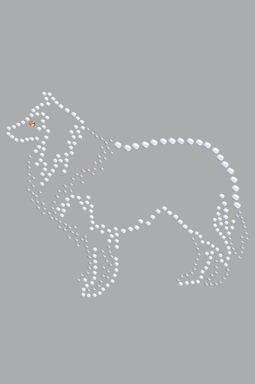 Collie Outline - bandana