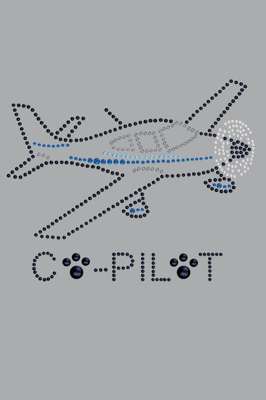 Co-Pilot Airplane (black) - Bandana